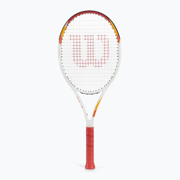 Wilson Six One тенис ракета червено и бяло WR125010