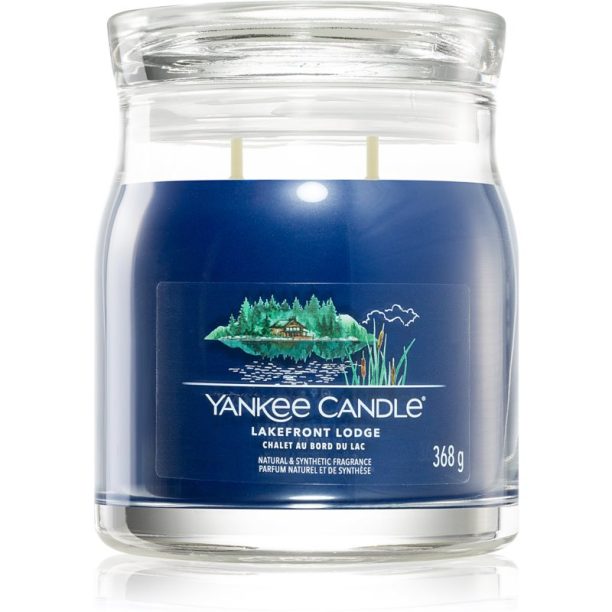 Yankee Candle Lakefront Lodge ароматна свещ Signature 368 гр.