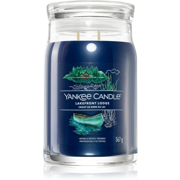 Yankee Candle Lakefront Lodge ароматна свещ Signature 567 гр.