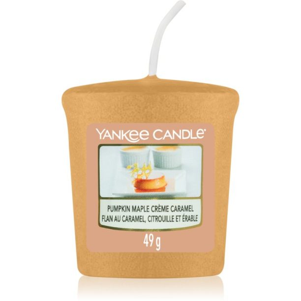 Yankee Candle Pumpkin Maple Crème Caramel вотивна свещ 49 гр.