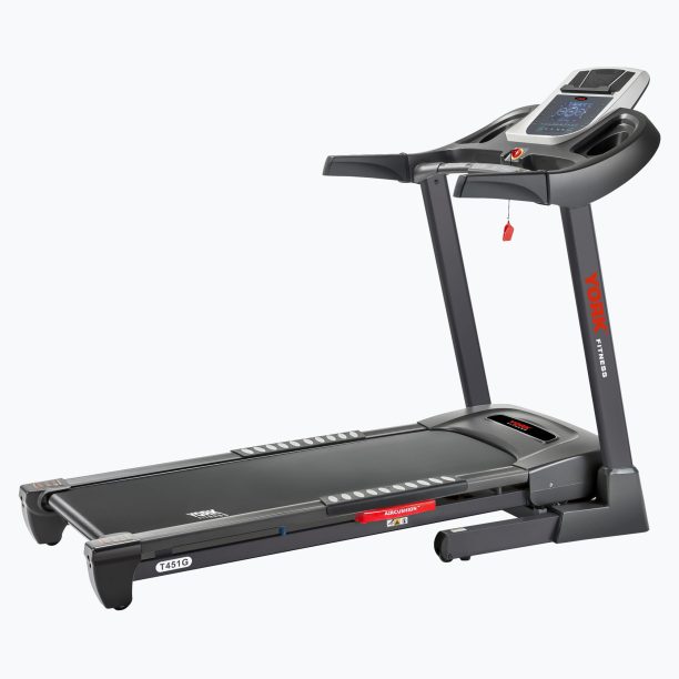 York Fitness T 451G електрическа бягаща пътека черна 51146