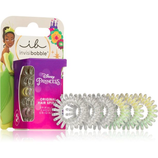 invisibobble Disney Princess Tiana ластици за коса 6 бр.