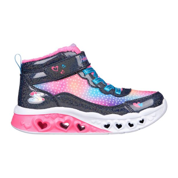 Боти Flutter Heart Lights с LED светлини Skechers