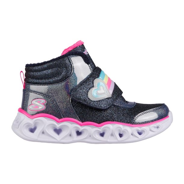 Боти Heart Lights Briliant Rainbo с бляскав ефект Skechers