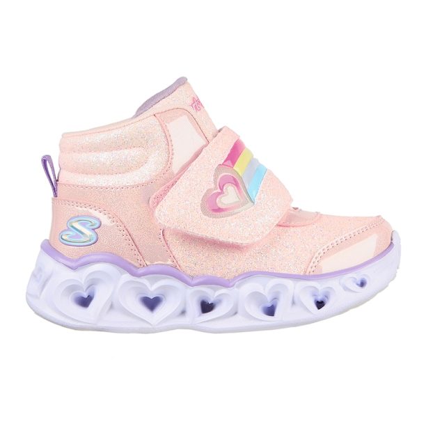 Боти Heart Lights Briliant Rainbo с бляскав ефект Skechers