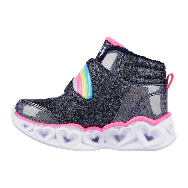 Боти Heart Lights Briliant Rainbo с бляскав ефект Skechers