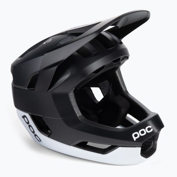 Велосипедна каска POC Otocon Race MIPS uranium black/hydrogen white matt