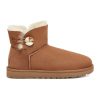 Велурени боти Mini Bailey без закопчаване UGG