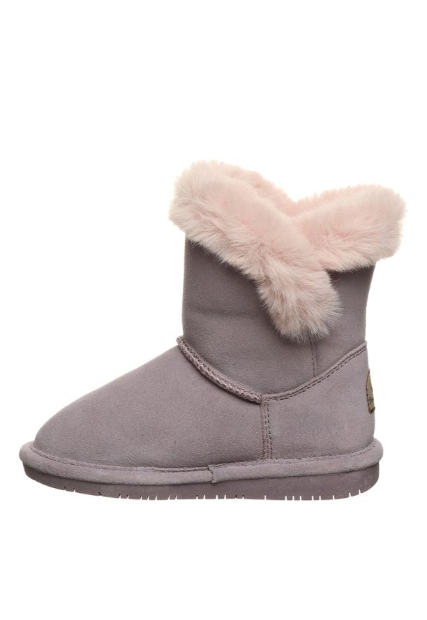 Велурени боти Betsey с мъхести детайли BEARPAW