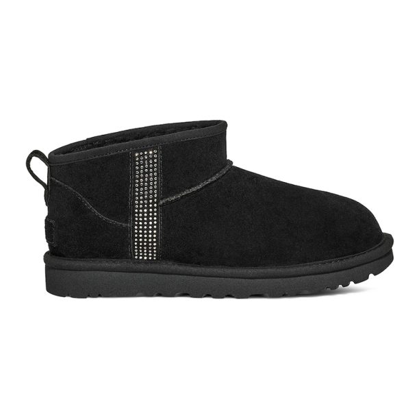 Велурени боти Classic Ultra Bl с декоративни камъни UGG