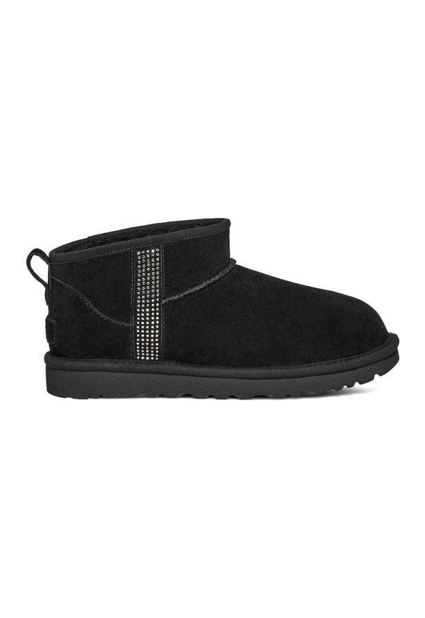 Велурени боти Classic Ultra Bl с декоративни камъни UGG