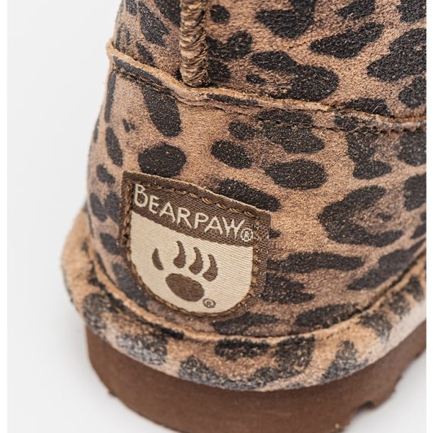 Велурени ботуши Elle Exotic с животинска щампа BEARPAW