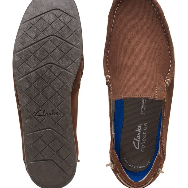 Велурени мокасини Shacrelites Clarks