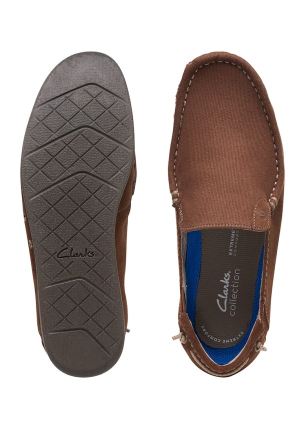 Велурени мокасини Shacrelites Clarks