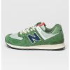 Велурени спортни обувки 574 с лого New Balance