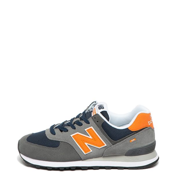 Велурени спортни обувки 574 с мрежа New Balance