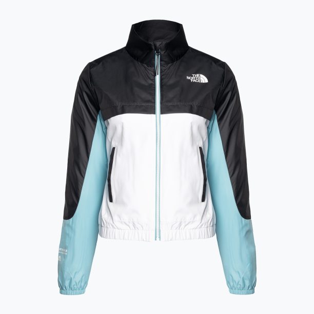 Ветрозащитно яке за жени The North Face MA Wind Full Zip white-grey-blue NF0A825DIKF1