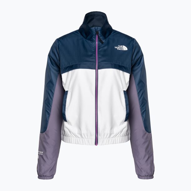 Ветрозащитно яке за жени The North Face MA Wind Full Zip white-purple-blue NF0A825DIKC1