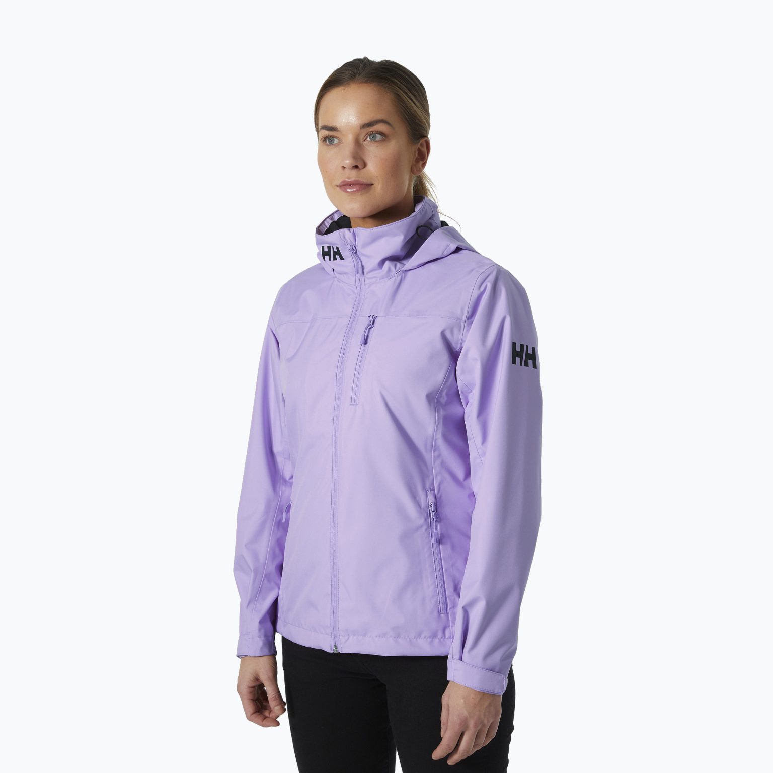 Ветроходно яке за жени Helly Hansen Crew Hooded Midlayer heather