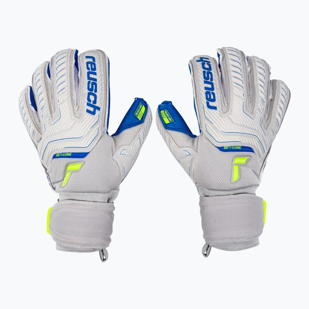 Вратарска ръкавица Reusch Attrakt Gold Evolution Cut grey 5270139-6006