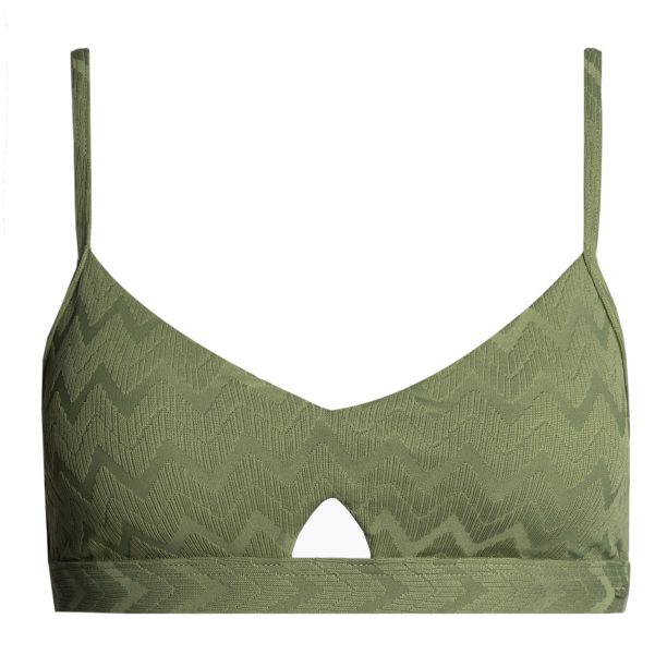 Горна част на бански костюм ROXY Current Coolness Bralette 2021 loden green