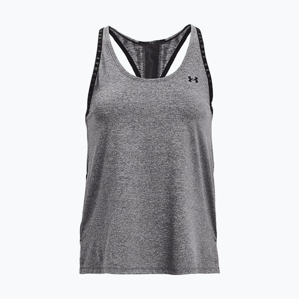 Горнище за тренировка за жени Under Armour UA Knockout Mesh Back Tank graphite 1360831