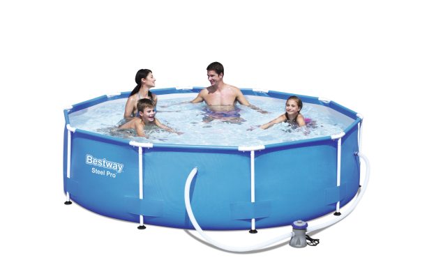 Градински басейн Bestway Steel Pool Max 305 на ниска цена