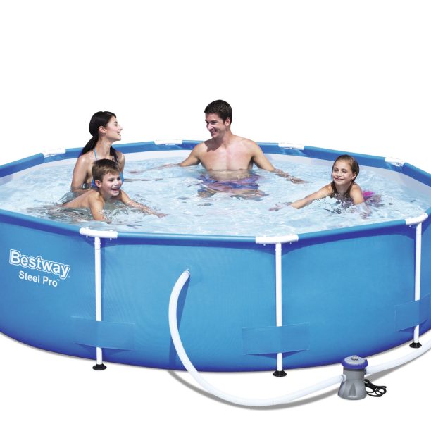 Градински басейн Bestway Steel Pool Max 305 на ниска цена