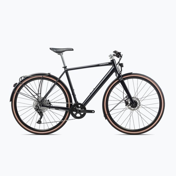 Градски велосипед Orbea Carpe 10 2023 metallic night black