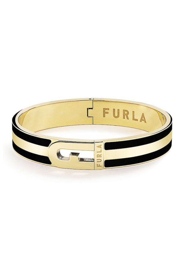 Гривна с клипс и емайл Furla