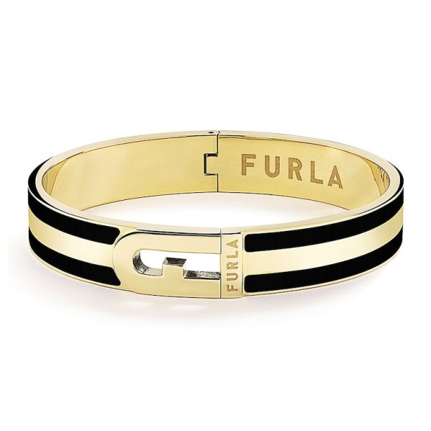 Гривна с клипс и емайл Furla