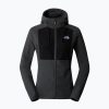 Дамска качулка The North Face Homesafe Full Zip Fleece Hoodie black/asphalt grey stripe/black