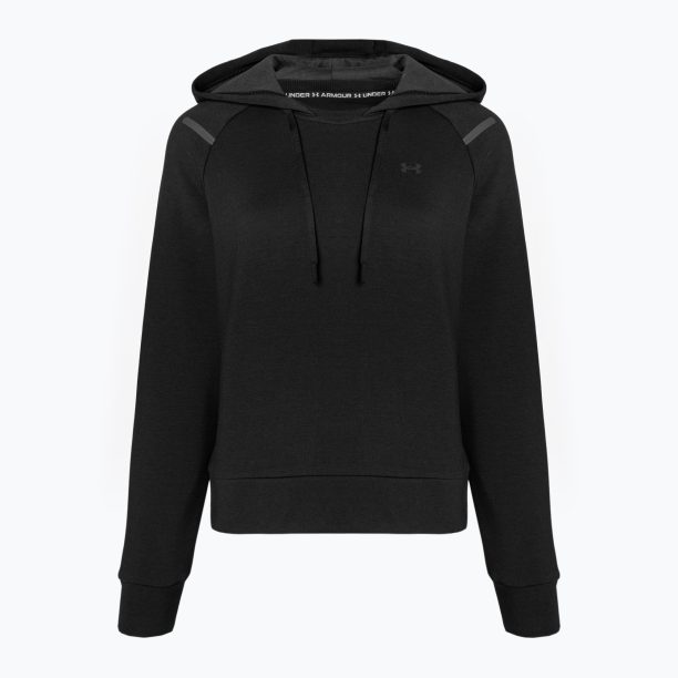 Дамска поларена качулка Under Armour black/black