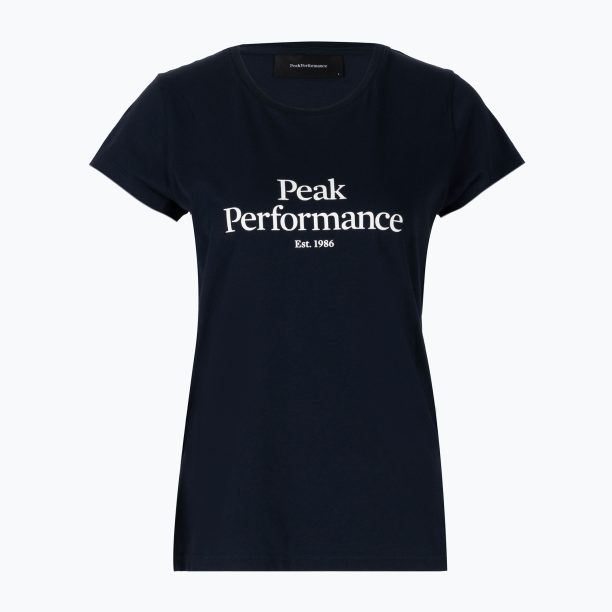 Дамска риза за трекинг Peak Performance Original Tee navy blue G77700020