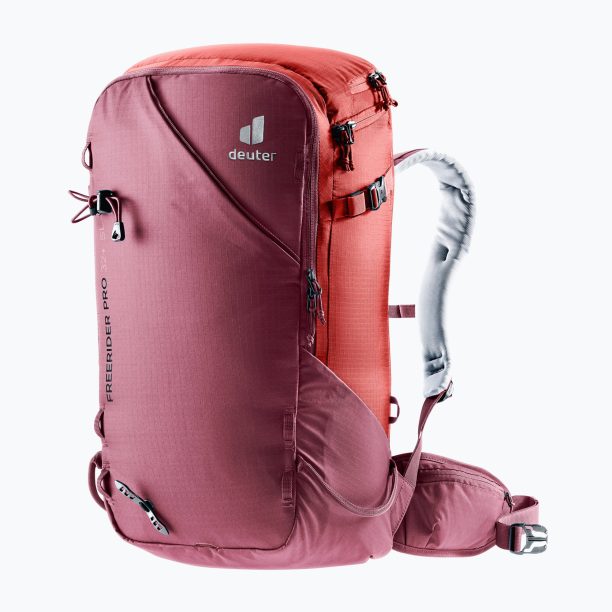 Дамска ски раница deuter Freerider Pro 32+ l SL 330342255850 maron/currant