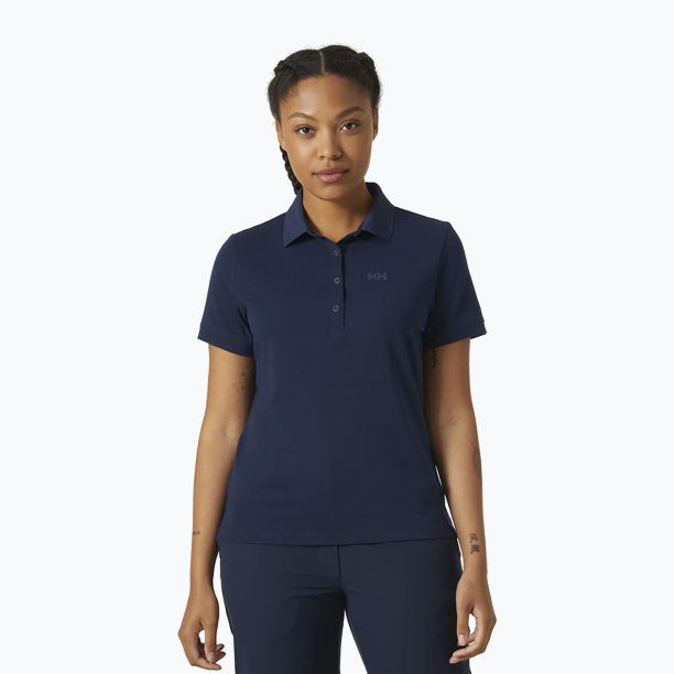 Дамска тениска Helly Hansen Siren Polo Shirt navy blue 34352_597