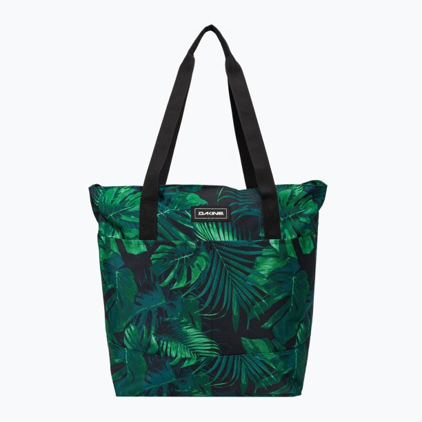 Дамска чанта Dakine Classic Tote 33 зелена/черна D10002607