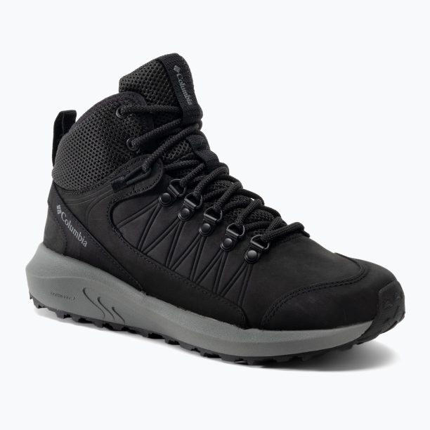 Дамски ботуши за трекинг Columbia Trailstorm Crest Mid WP black/ti grey steel