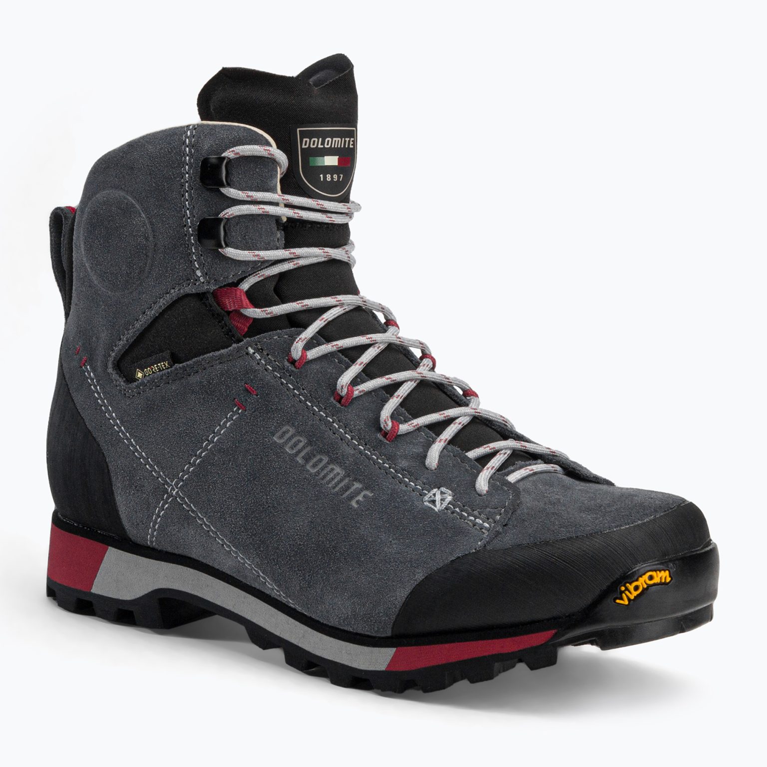 Дамски ботуши за трекинг Dolomite 54 High Fg GTX сиви