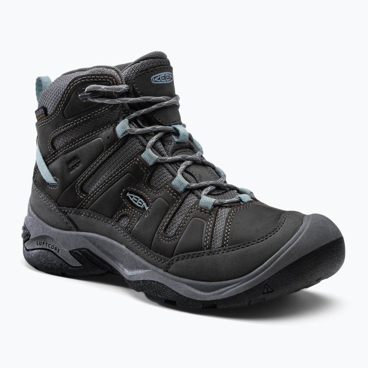 Дамски ботуши за трекинг KEEN Circadia Mid Wp green-grey 1026763