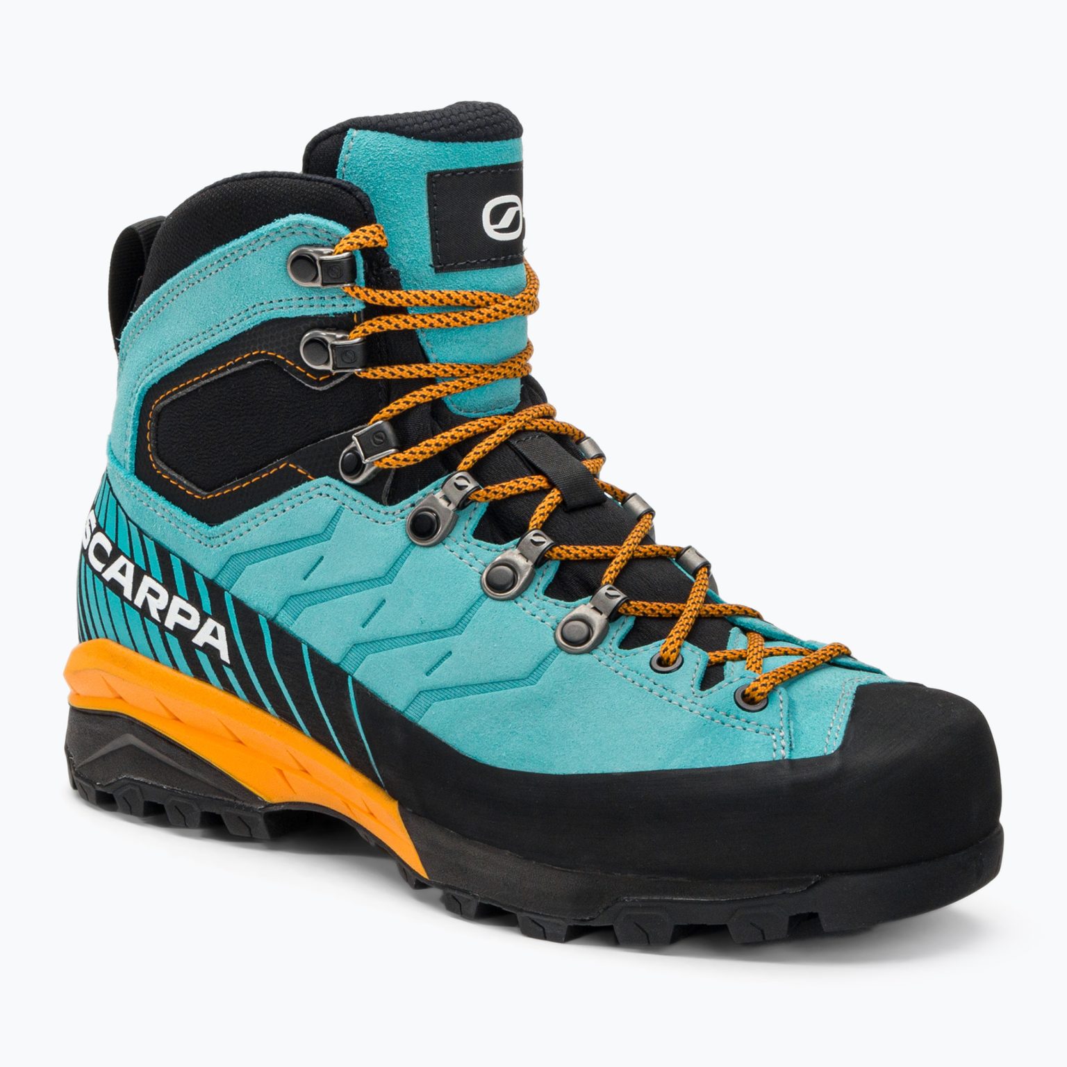 Дамски ботуши за трекинг SCARPA Mescalito TRK GTX turquoise-black 61050