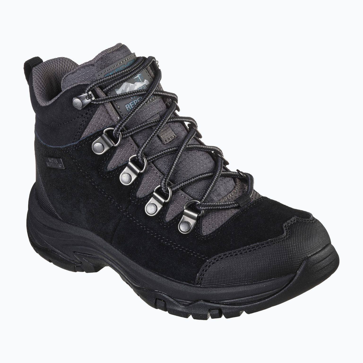 Дамски ботуши за трекинг SKECHERS Trego El Capitan black/gray