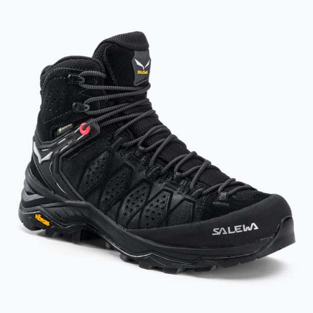 Дамски ботуши за трекинг Salewa Alp Trainer 2 Mid GTX black 00-0000061383