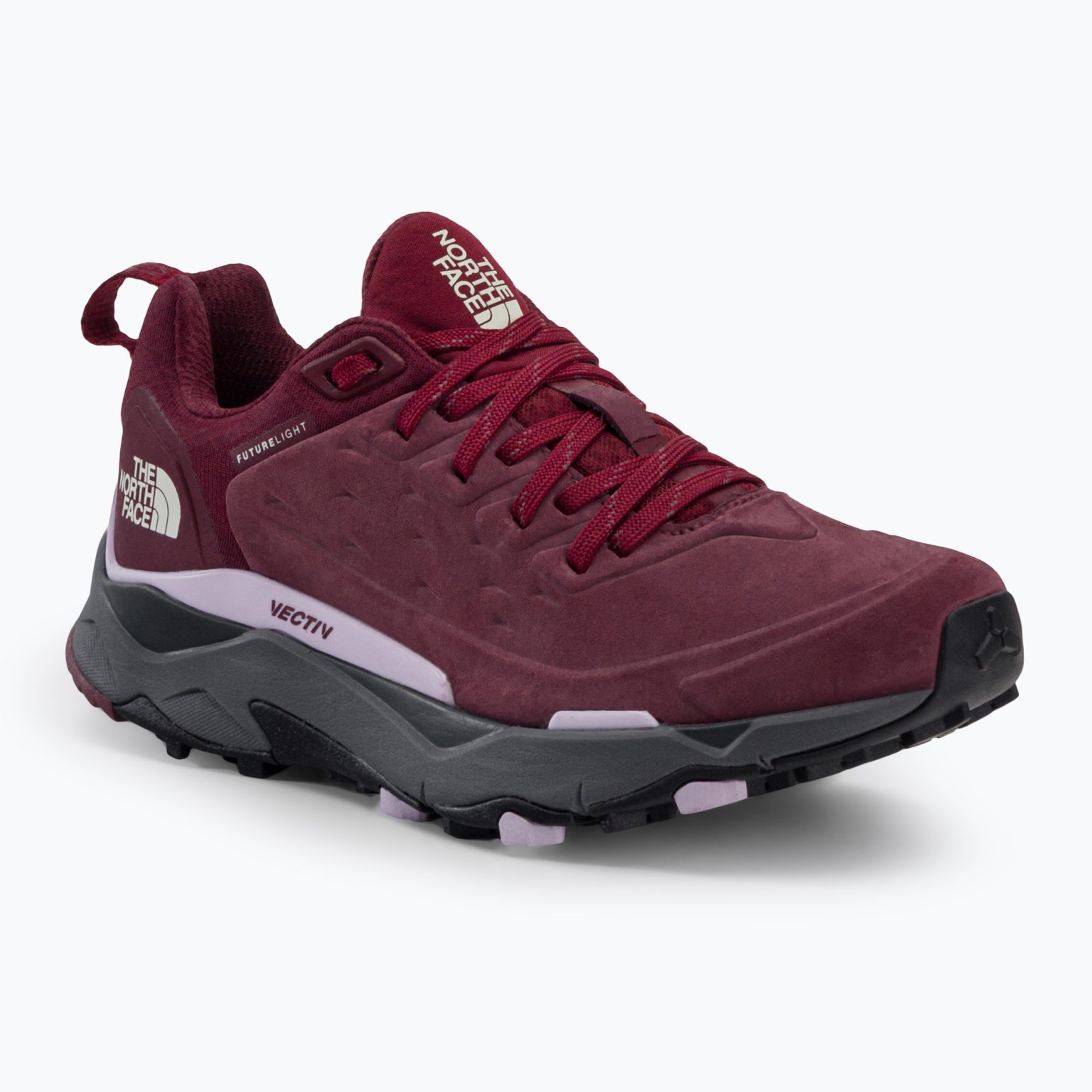 Дамски ботуши за трекинг The North Face Vectiv Exploris Mid Futurelight Leather maroon NF0A5G3C8691