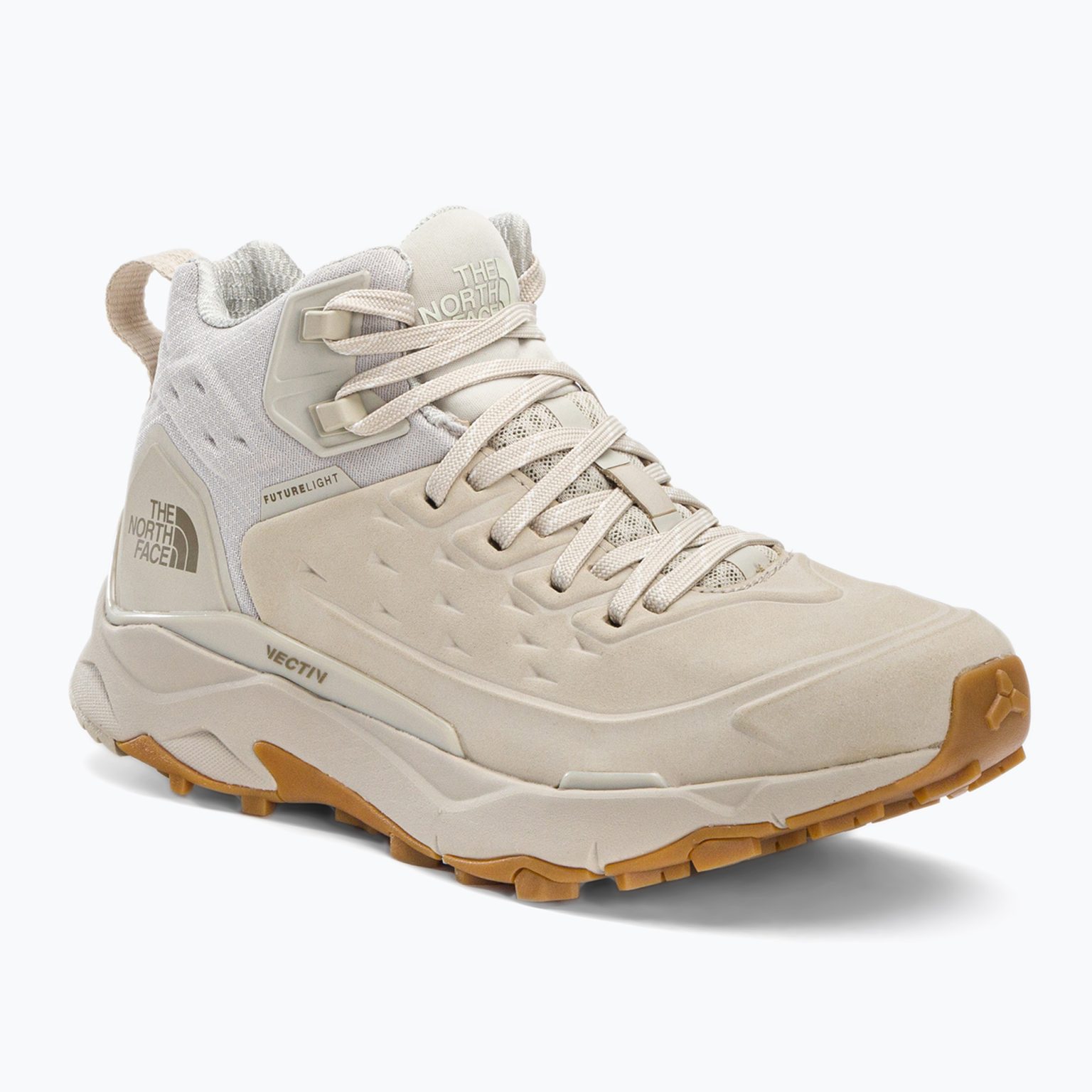 Дамски ботуши за трекинг The North Face Vectiv Exploris Mid Futurelight Lthr beige NF0A5G3A9Z31