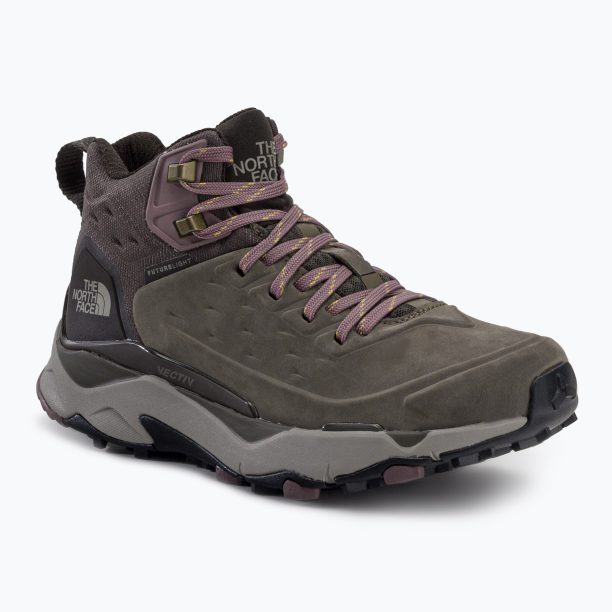 Дамски ботуши за трекинг The North Face Vectiv Exploris Mid Futurelight Lthr brown NF0A5G3AMD01