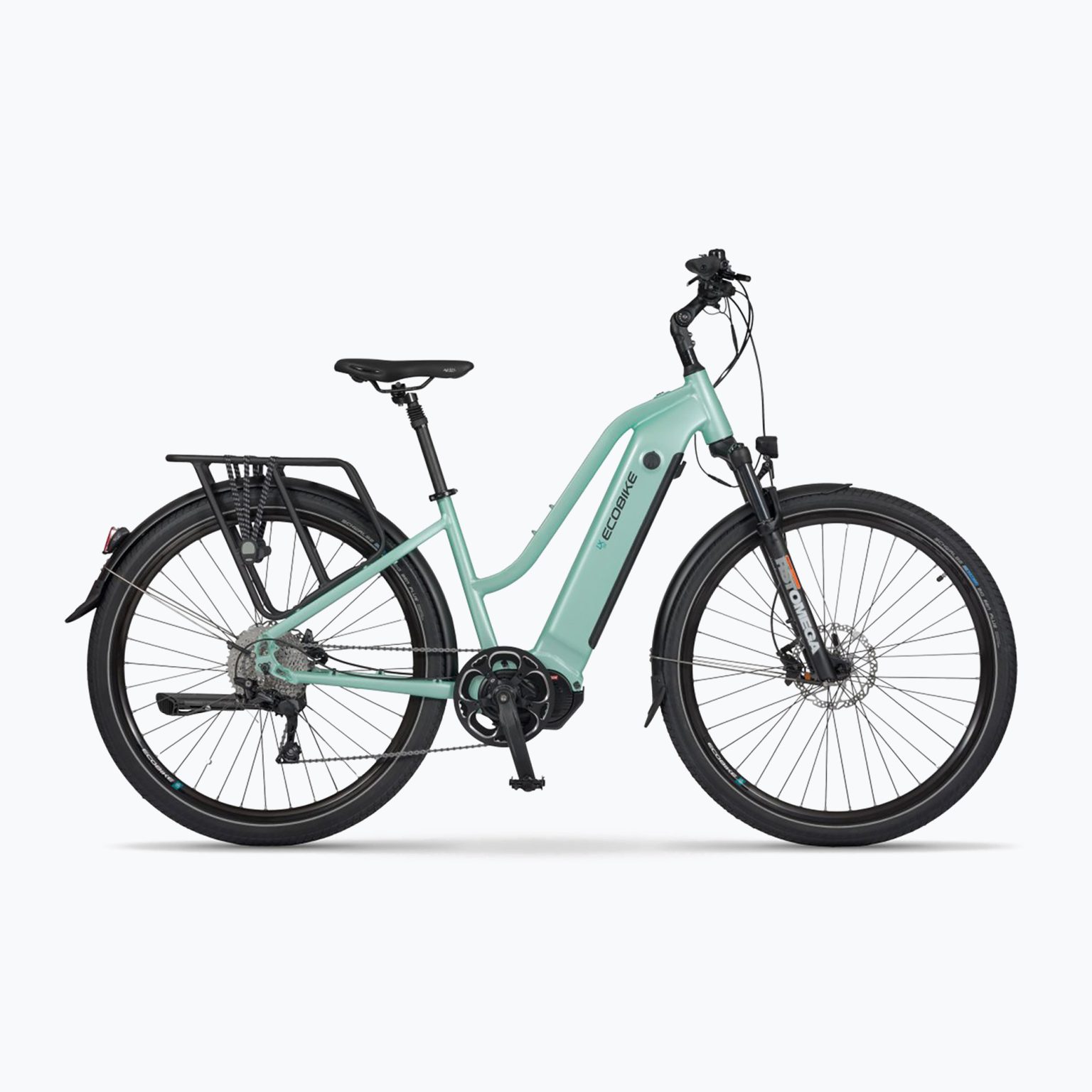 Дамски електрически велосипед EcoBike LX 500/X500 17.5Ah LG зелен 1010316