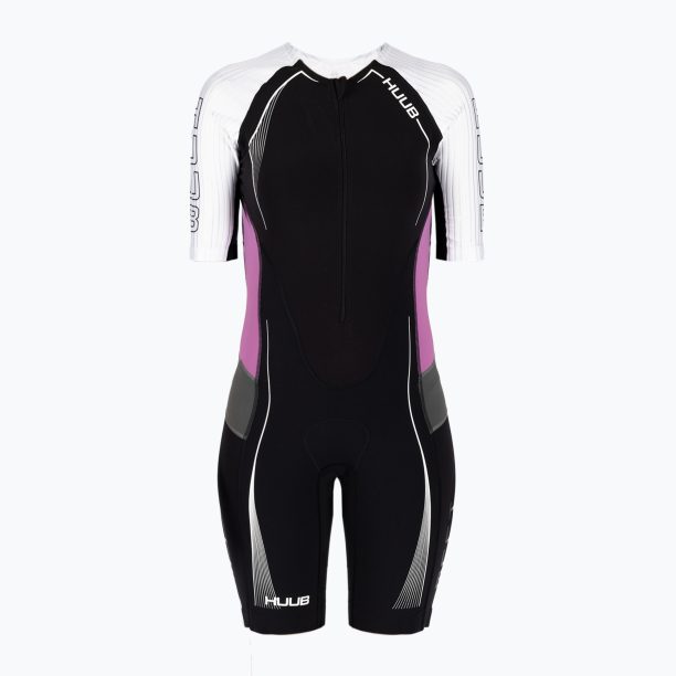 Дамски костюм за триатлон HUUB Anemoi Aero Tri Suit black and white ANELCSW