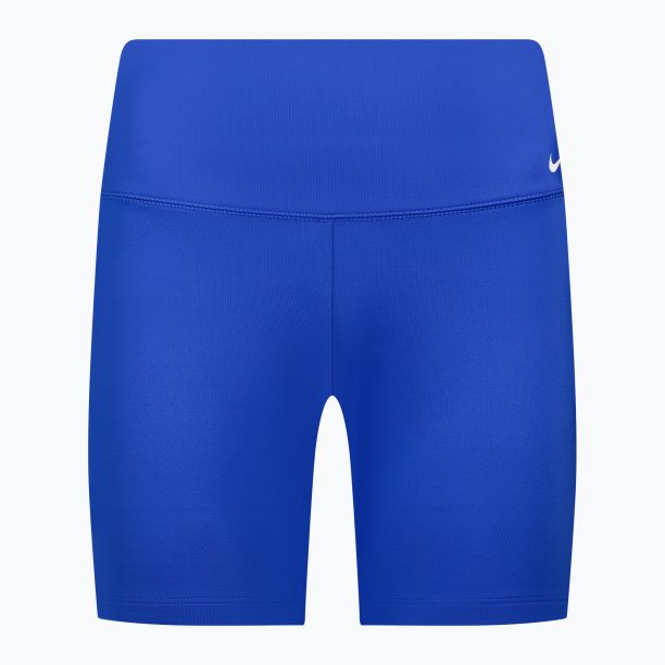 Дамски къси панталони за плуване Nike MISSY 6 KICK SHORT синьо NESSB211