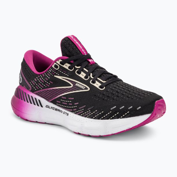 Дамски обувки за бягане Brooks Glycerin GTS 20 black/fuchsia/linen